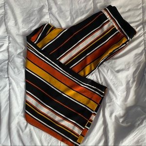 Cynthia Rowley Stripe Wide Leg Pants